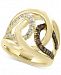 Effy Diamond Interlocking Ring (3/4 ct. t. w. ) in 14k Gold
