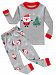 IF Pajamas Christmas Little Boys Pjs 100% Cotton Long Sleeve Kid Pajamas Sets Size Grey 7 Years