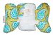 Baby Elephant Ears Head Support Pillow & Matching Blanket Gift Set (Playful Paisley) by Baby Elephant Ears