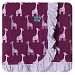 KicKee Pants Print Ruffle Stroller Blanket, Melody Giraffe by KicKee Pants