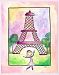 The Kids Room by Stupell Girl in Paris Rectangle Wall Plaque by The Kids Room by Stupell