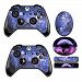 Nebula Starry Sky Planet Vinyl One Xboxone Console Skin & Two Wireless Controller Cover Decal & Four Free Stickers Set for Microsoft Xbox one