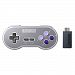 SN30 2.4G Gamepad, YIKESHU 2.4G Receiver powers directly from the SNES/SFC Classic Edition. (SN30 2.4G)
