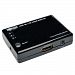 Tripp Lite 3-Port 4K HDMI Switch for Video & Audio, 3 In 1 Out (F/F), IR Remote Control, Mini