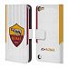 Official As Roma Away 2017/18 Crest Kit Leather Book Wallet Case Cover For Touch 5th Gen / Touch 6th Gen
