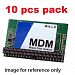 Industrial PATA IDE DOM 44-pin horizontal type, MLC, 128GB, extended wide temperature, 10 pcs pack