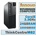 Lenovo ThinkCentre M82 SFF/Core i5-3550 @ 3.3 GHz/24GB DDR3/NEW 1000GB SSD/DVD-RW/No OS