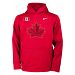 Team Canada IIHF Youth DRI-FIT PO Hoodie Olympic Logo (Red)