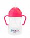 b. box straw Sippy Cup - Pink Pomegranate - Neon Edition - 8 oz