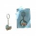 Lunaura Baby Keepsake - Set of 12 Boy Baby Stroller Key Chain Favors - Blue by Lunaura