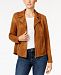 Style & Co Faux-Suede Moto Jacket, Created for Macy's