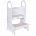 Household Helpers High Rise Step Stool - White