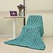 Handmade Blanket, Super Soft Ultra-thick Air-conditioner Sofa Quilt Chunky Knit Blanket Throw Yarn Home Decor Gift 47''x59''(Light Green)