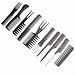 ICYANG 10pcs/Set Professional Hair Comb Salon Barber Anti-static Hair Brush Hairdressing Combs