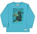 Pulla Bulla Toddler boy long sleeve graphic t-shirt ages 3 years - Turquoise