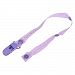 Dovewill Cute Baby Toddler Holder Clip Chain Teether Rope Strap Pacifier Clips Safety - Purple, One Size Fits Most