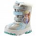 CH14107 Girls Frozen snow boots Silver/blu 12 by Josmo