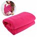 Baby Sling Carrier, Portable Breathable Cotton Infant Wrap Nursing Cove Hipseat with Storage Bag for Newborns Perfect Baby Shower Gift (Rose Red)