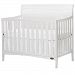 Dream On Me Bailey 5-in-1 Convertible Crib, White