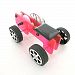 Solar Toys-Bessky® New Creative DIY Educational Solar Car Kit Toy Popular Science Toys Children's toys (#59Red, small)