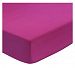 SheetWorld Extra Deep Fitted Portable / Mini Crib Sheet - Solid Hot Pink Woven - Made In USA