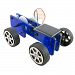 Solar Toys-Bessky® New Creative DIY Educational Solar Car Kit Toy Popular Science Toys Children's toys (#59Blue, small)