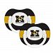 NCAA Missouri Tigers 2 Pack Pacifier by Baby Fanatic