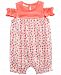 First Impressions Floral-Print Cotton Cold-Shoulder Romper, Baby Girls, Created for Macy's