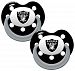 Baby Fanatic Pacifiers, Oakland Raiders, 2 Count by Baby Fanatic