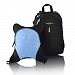 Obersee Rio Diaper Bag Backpack with Detachable Cooler, Black/Cloud by Obersee