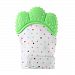 Baby Teether Mitten amazingdeal Newborn Silicone Teether Tooth Glue Gloves Windproof Chewable Tool Toys (Green)