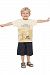 Pulla Bulla Toddler Boy Outfit Graphic Shirt + Denim Shorts Set 3 Years - Yellow