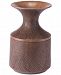 Zuo Brown Poly Small Bottle Vase