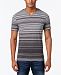 Alfani Striped V-Neck T-Shirt, Created for Macy's
