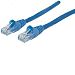 Manhattan Intellinet 14-Feet Network Solutions Cat6 RJ-45 Male UTP Patch Cable, Blue (343305)