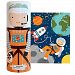 Petit Collage into Space 64-Piece Tin Canister Puzzle