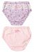 Toddler Underwear Cotton Cute Panties 2 Pack Soft Girls Briefs Purple Pink 4T XL