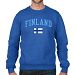 Finland MyCountry Fleece Crewneck Sweatshirt (Royal)