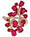 Le Vian Certified Passion Ruby (4-1/4 ct. t. w. ) & Diamond (1/5 ct. t. w. ) Ring in 14k Rose Gold