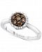 Le Vian Chocolatier Diamond Cluster Ring (3/8 ct. t. w. ) in 14k White Gold
