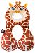 BenBat Travel Friends Baby Head/Neck Support, Giraffe , 1-4 years