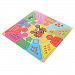MonkeyJack Educational Wooden Clock Toy Early Learning Time Number Shapes Color Animal Baby Blocks Puzzle Jigsaw Developmental
