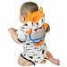Baby Toddler Head Protector Pillow Adjustable Head Protection Cushion Safety Pads for Baby Crawling Walking (Fox)