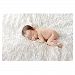 Newborn Baby Photography Props Rose Flower Backdrop Blanket Rug White