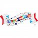 Anagram Supershape Happy Birthday Banner Foil Balloon (One Size) (Multicolored)