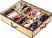 Shoe Box 12 Pocket Under Bed Foldable Shoe Container Storage Organizer Holder by SHONPY