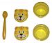 Animal Friends Lion Plastic Snack Containers with Spoon by Greenbrier