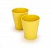 Green Eats 2 Pack Tumblers, Yellow by Green Eats