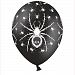 Belbal 12 Inch Spiders Latex Balloons (Pack Of 50) (One Size) (Black)