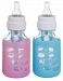 Protective Bottle Sleeve 4 oz, Blue/Pink, 2 pack